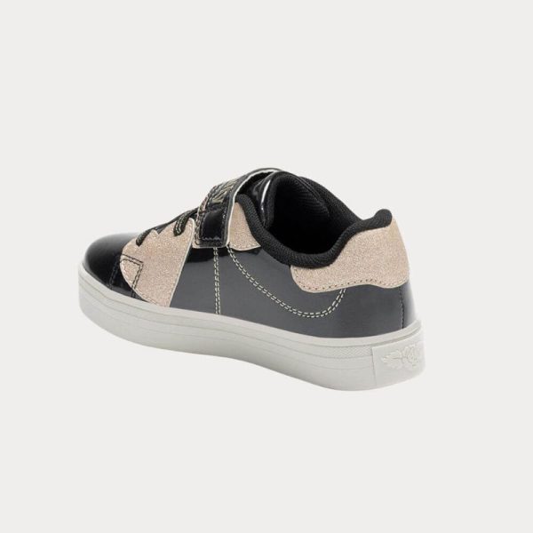 Κοριτσίστικα sneakers Lelli Kelly LKAA5230-NE01 μαύρα/χρυσά - Image 4