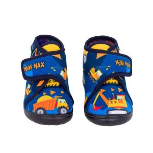 Παιδικές παντόφλες Mini Max V TRUCK 5 μπλε