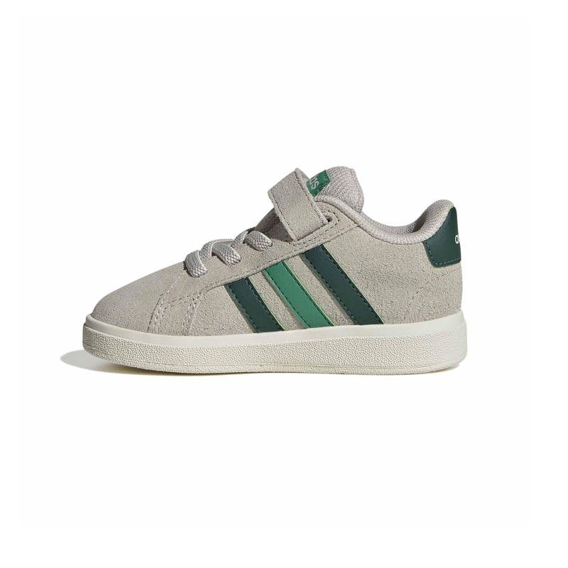 Παιδικά αθλητικά Adidas Grand Court 00s EL I IH6415 σουέντ δέρμα πράσινα - Image 4