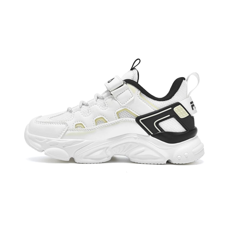 Παιδικά αθλητικά Fila Memory Spinel 3 V Unisex 3YF33002-101 άσπρα/μαύρα - Image 3