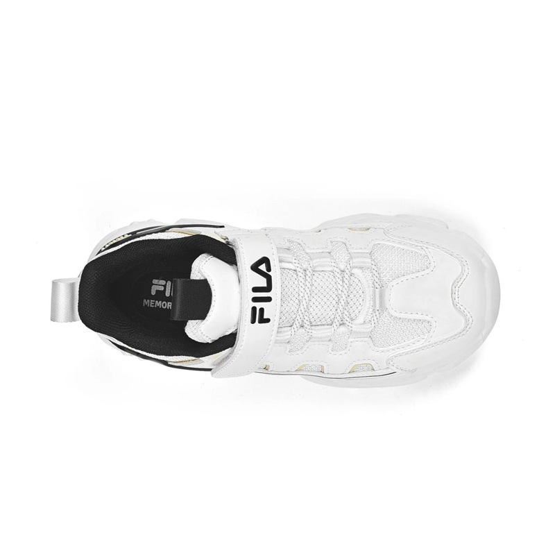 Παιδικά αθλητικά Fila Memory Spinel 3 V Unisex 3YF33002-101 άσπρα/μαύρα - Image 5