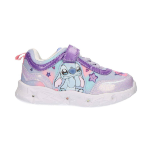 Κοριτσίστικα sneakers Cerda Stitch 2300007341 μωβ με φωτάκια