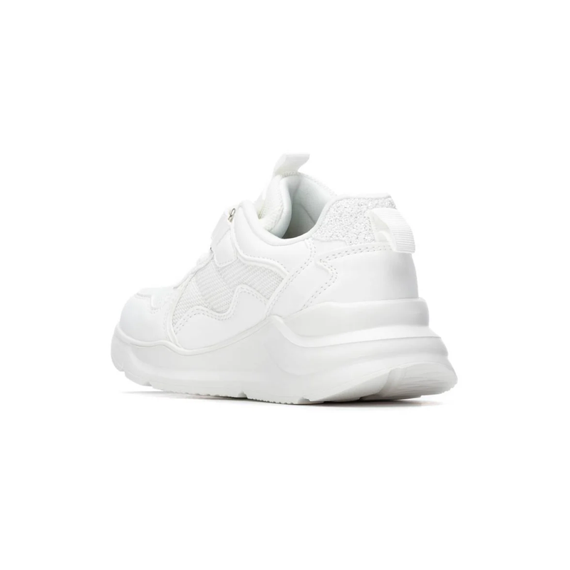 Κοριτσίστικα sneakers Xti 153010b άσπρα δερματίνη/ύφασμα - Image 4
