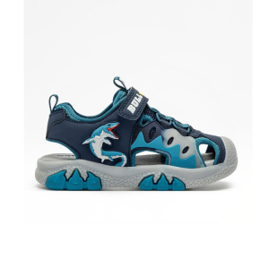 Αγορίστικα πέδιλα Bull Boys DNCL5192-BL11 με φωτάκια γαλάζια