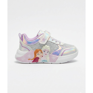 Κοριτσίστικα αθλητικά Frozen IQ Kids D14588 ασημί/μωβ με φωτάκια