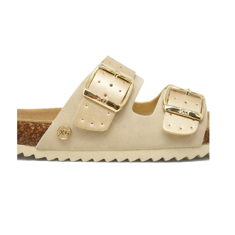 Κοριτσίστικα πέδιλα Xti 153041 ανατομικά χρυσά - Image 3