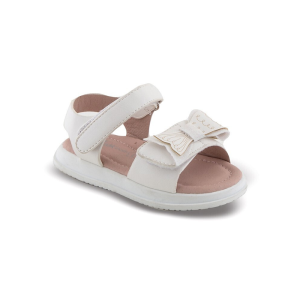 Κοριτσίστικα πέδιλα Zak Shoes SD12302 ανατομικά άσπρα