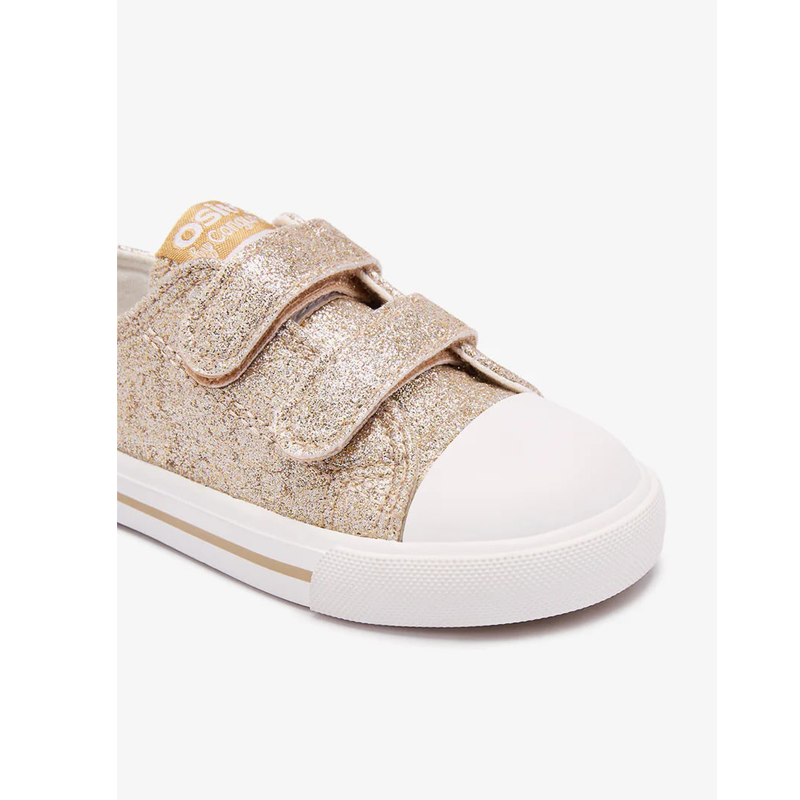 Κοριτσίστικα σταράκια Conguitos OSSH157004 χρυσά με στρας - Image 3