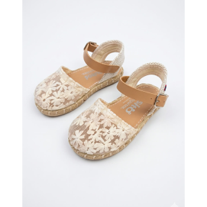 Κοριτσίστικες εσπαντρίγιες Conguitos OSSH145076 διάφανες με λουλούδια