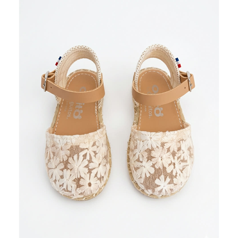 Κοριτσίστικες εσπαντρίγιες Conguitos OSSH145076 διάφανες με λουλούδια - Image 3