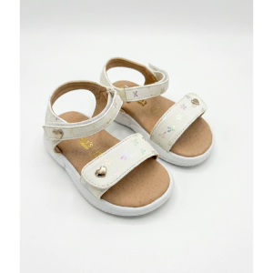 Κοριτσίστικα πέδιλα Adam's shoes 1-916-26009-39 άσπρα