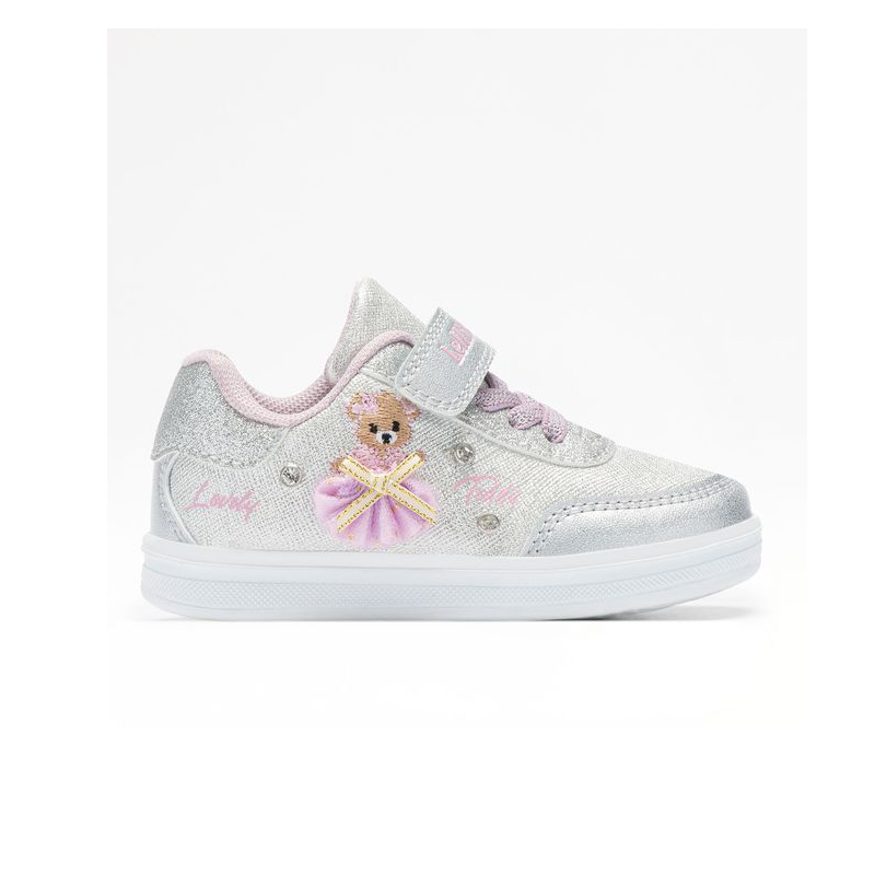 Κοριτσίστικα sneakers Lelli Kelly LKAA5709-AG01 ασημένια - Image 2