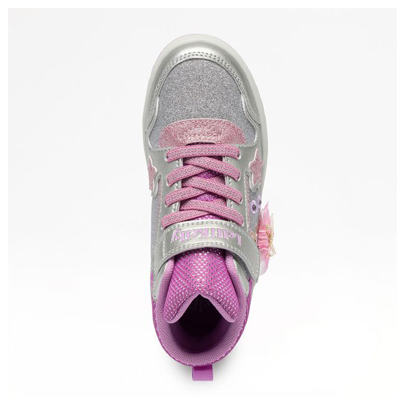 Κοριτσίστικα sneakers Lelli Kelly LKAL5711-AG66 ασημένια με glitter - Image 2
