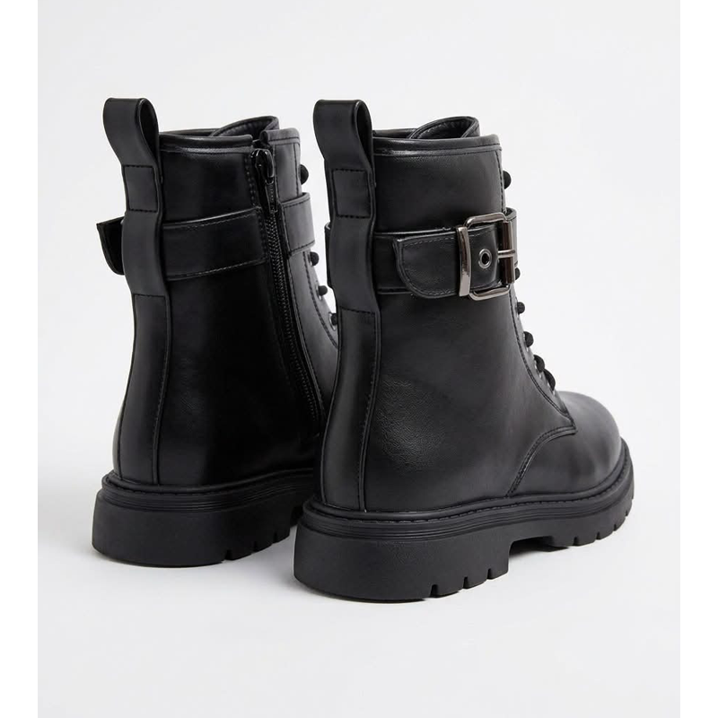 Κοριτσίστικα μποτάκια Zak shoes SD21058 μαύρα - Image 3